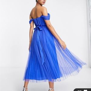 ASOS DESIGN tulle midi dress